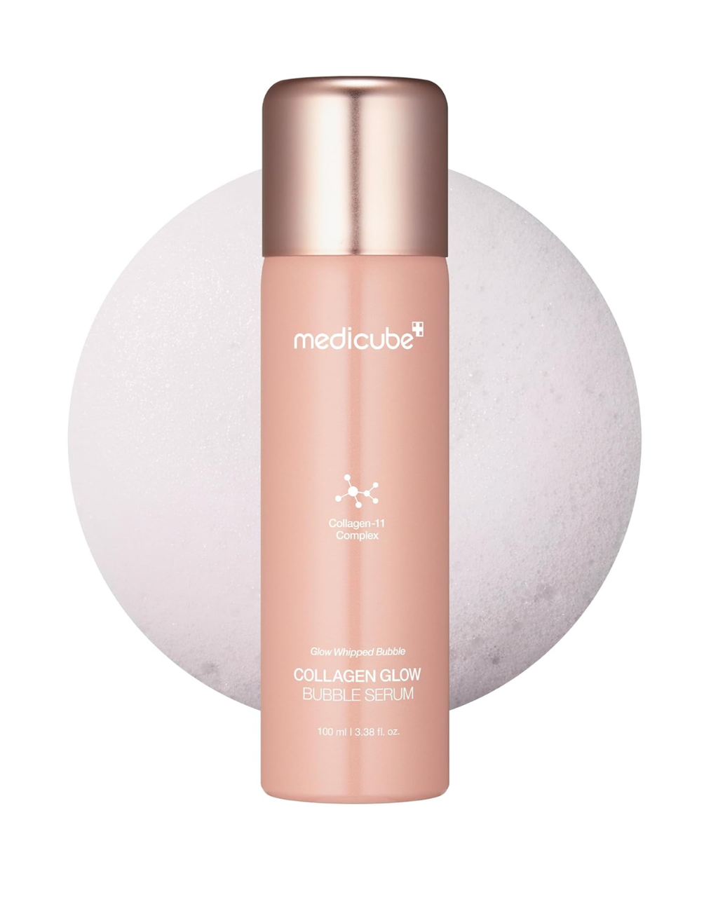 Medicube Collagen Glow Bubble Serum Sérum Facial Iluminador com Colágeno