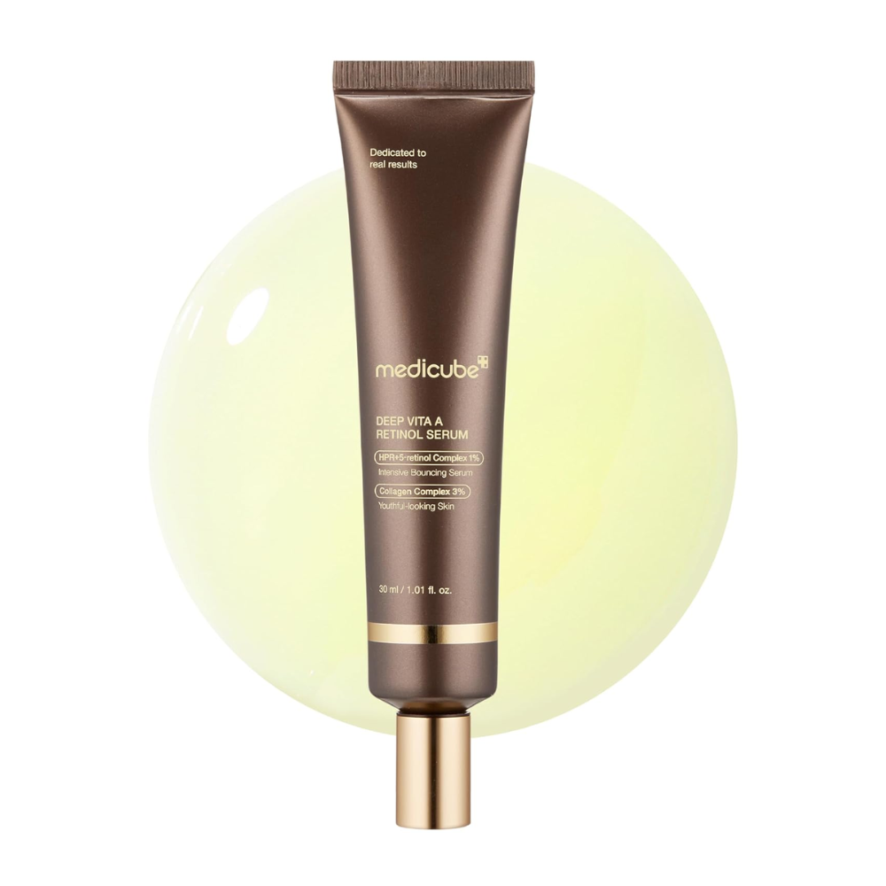 Sérum Facial Revitalizante Profundo com Bakuchiol e Retinol Medicube - Linhas Finas e Sinais de Acne