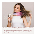 Secador e Modelador de Cabelo 5 em 1 Shark FlexStyle HD430 -  Alta Velocidade e Ion Negativo
