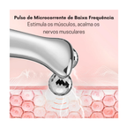 Equipamento Facial Elétrico com Microcorrente e Led - Lifting Facial e Estimulo de Colágeno