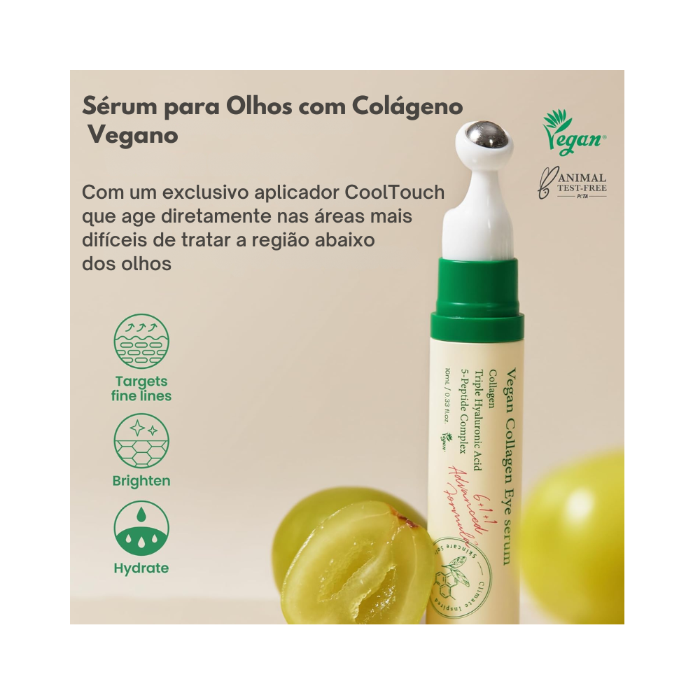 Sérum Clareador para Olheiras Axis-Y com Colágeno e Peptídeos – Hidrata a Área dos Olhos