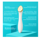Aparelho de Microcorrente Anti-envelhecimento Spa Face Lifting Completo