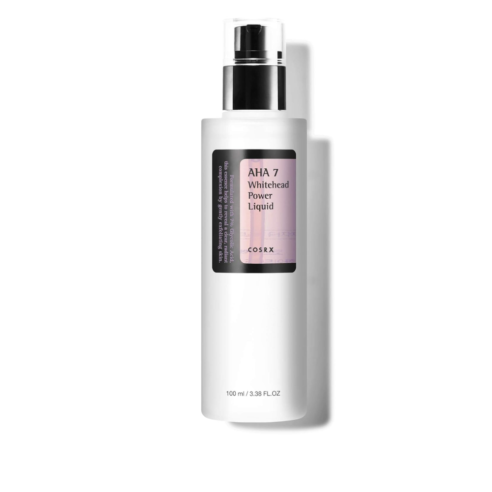 COSRX AHA 7 Whitehead Power Liquid – Esfoliante Químico com Ácido Glicólico - Trata Acne Severa