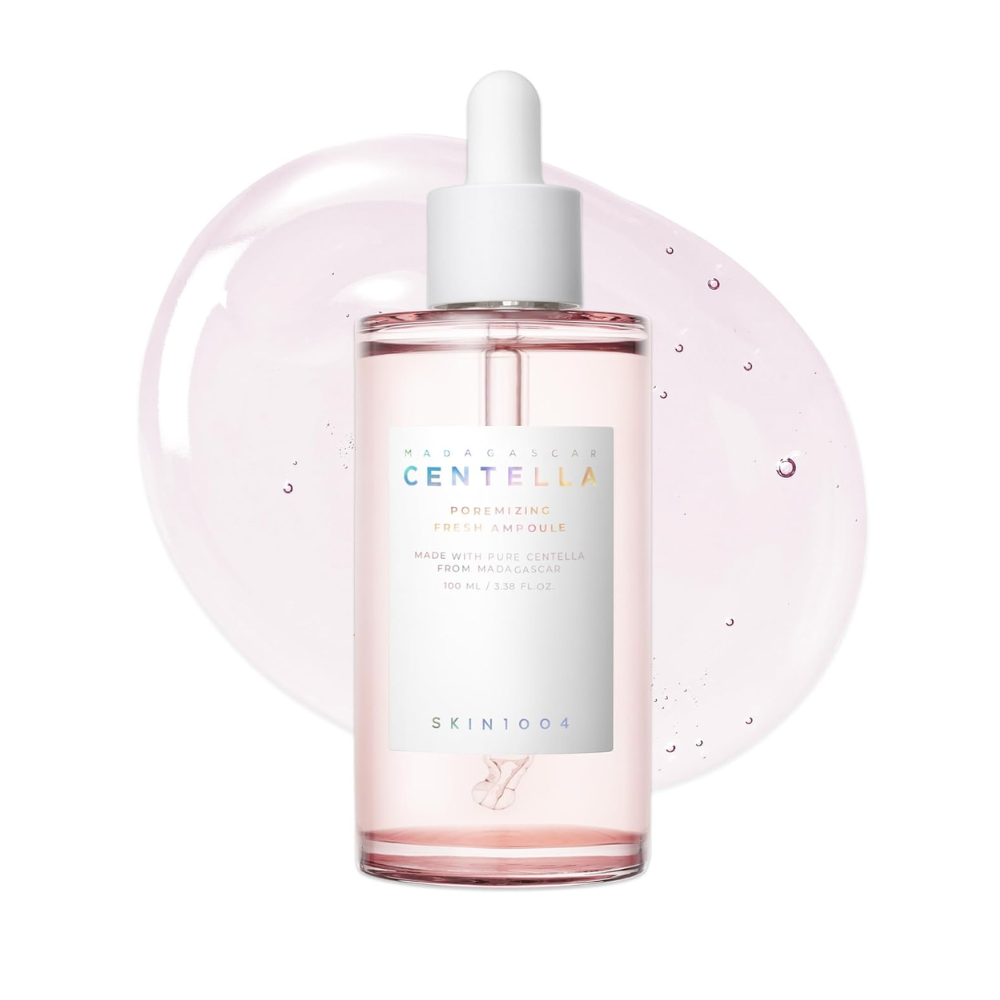SKIN1004 Centella Pink – Ampola com Sal Rosa do Himalaia para Limpeza Profunda dos Poros, Controle de Oleosidade