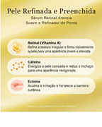 Arencia Retinal Booster Shot: Creme Facial Antienvelhecimento - Efeito Tensor, Iluminador, Reduz Linhas Finas