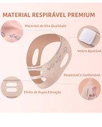 Máscara Facial Elástica V-Line Lifting e Contorno Face