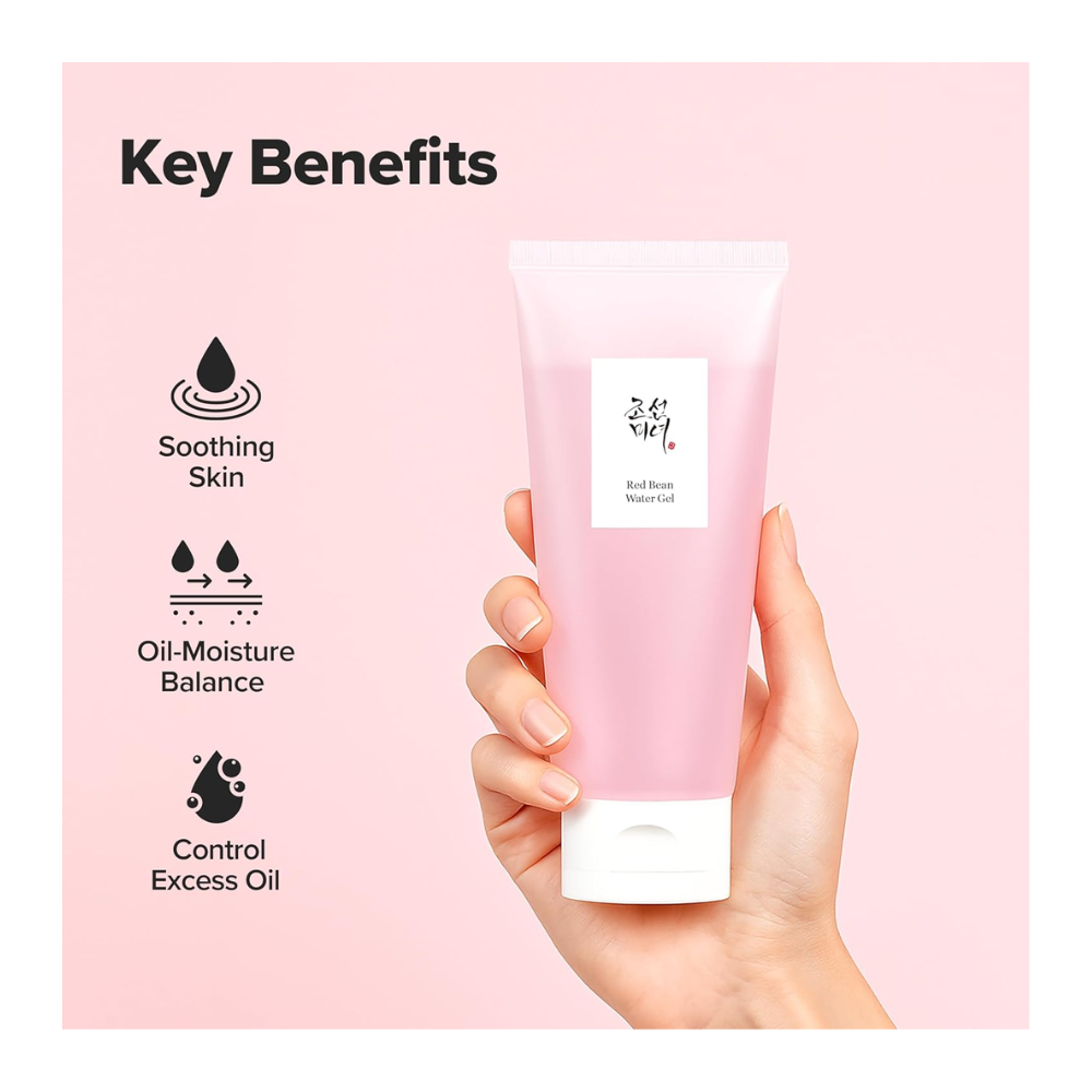 Beauty of Joseon Gel Hidratante com Red Bean e Peptídeos - Controle de Oleosidade e Anti Sinais