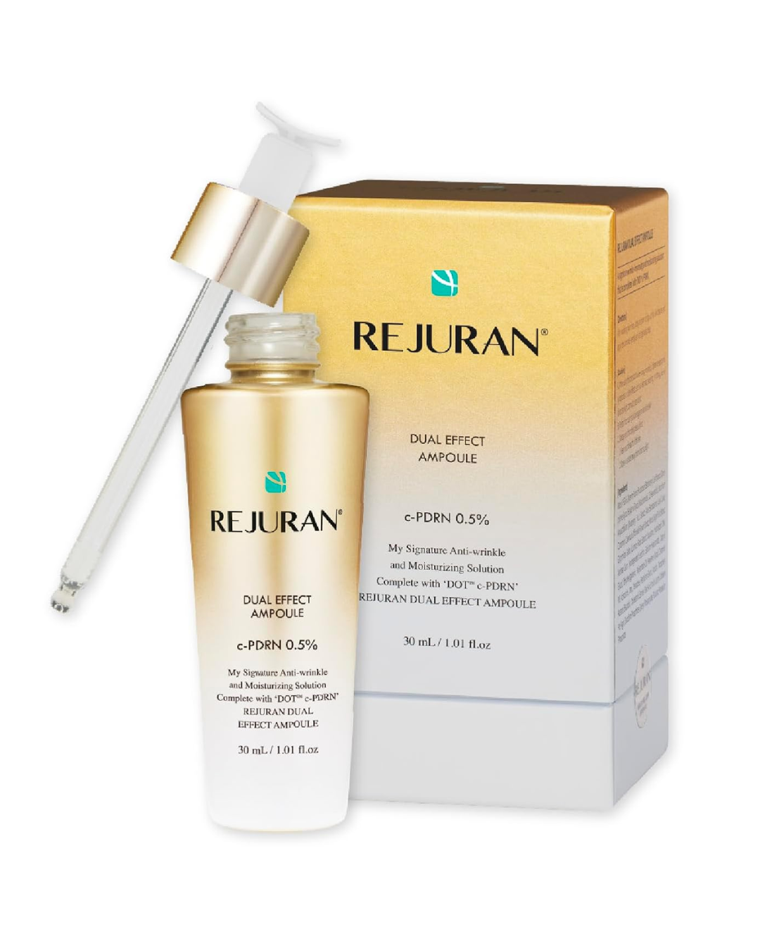 Sérum Facial Rejuran Dual Effect Ampoule Rejuvenecedor - Ideal para Pele Madura