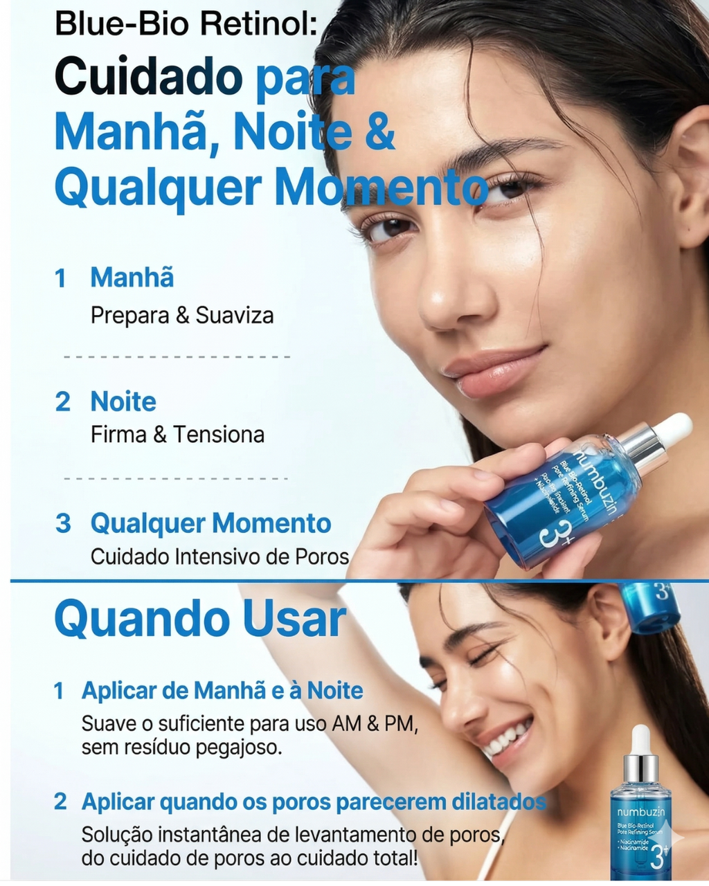 Numbuzin no.3 Bio-Retinol com Niacinamida Anti Sinais e Hidratação