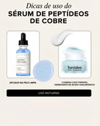HK-Cu Asterwood Copper Peptideo de Cobre - Serum para Firmeza, Reparação e Estímulo de Colágeno