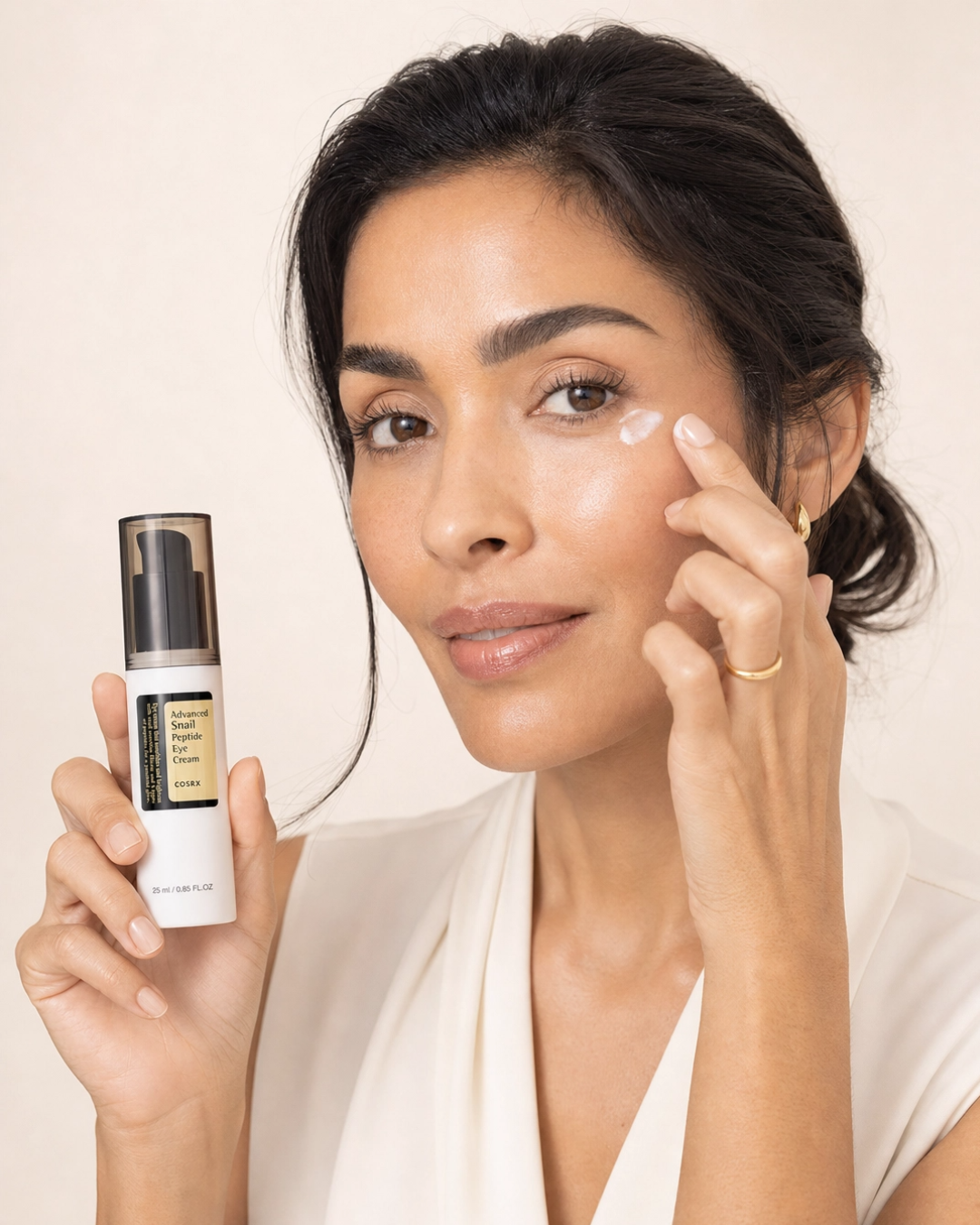 COSRX Creme para Olhos com Peptídeos, Niacinamida e Mucina Antienvelhecimento