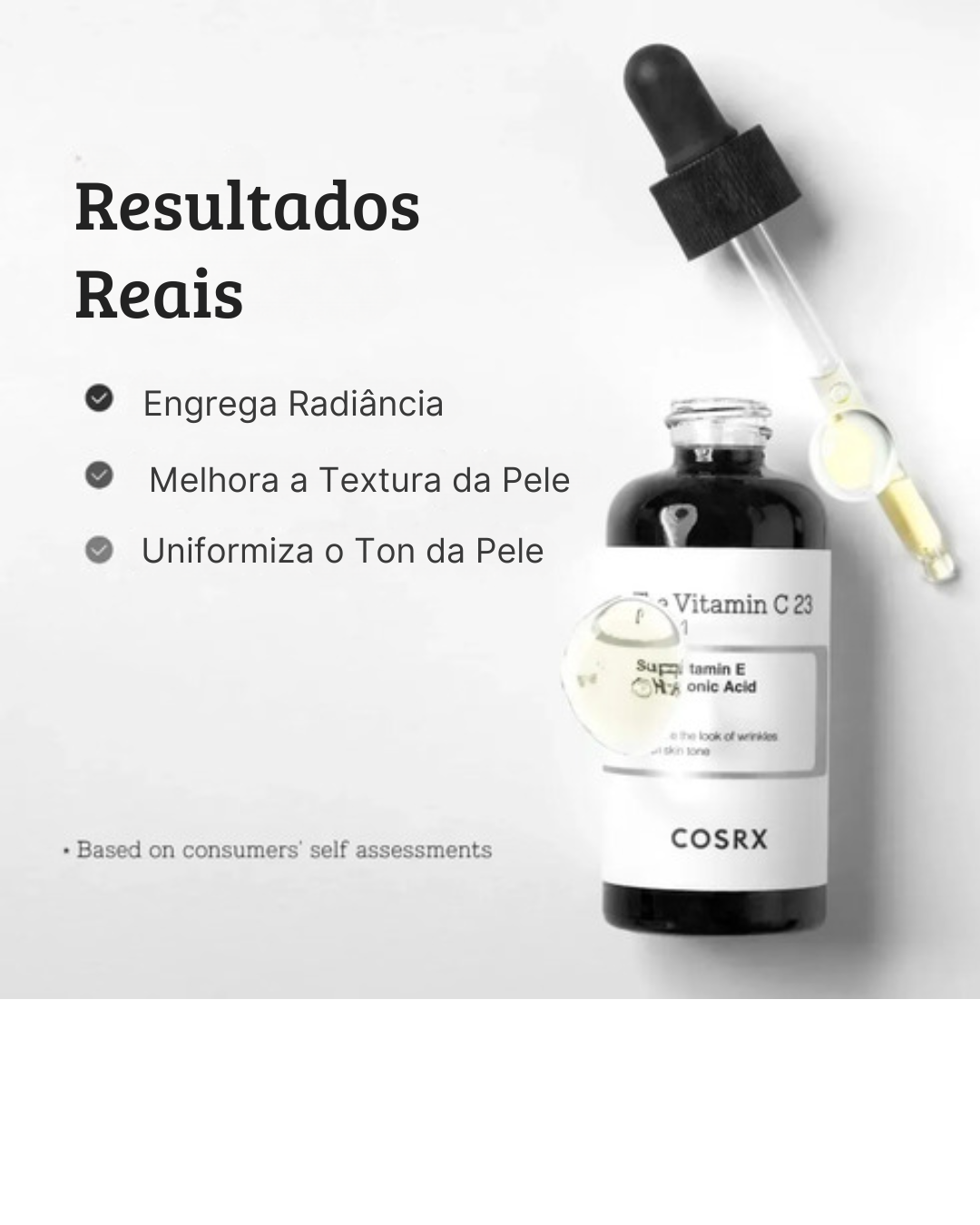 COSRX Sérum Vitamina C 23% Antienvelhecimento para Manchas, Luminosidade e Linhas Finas