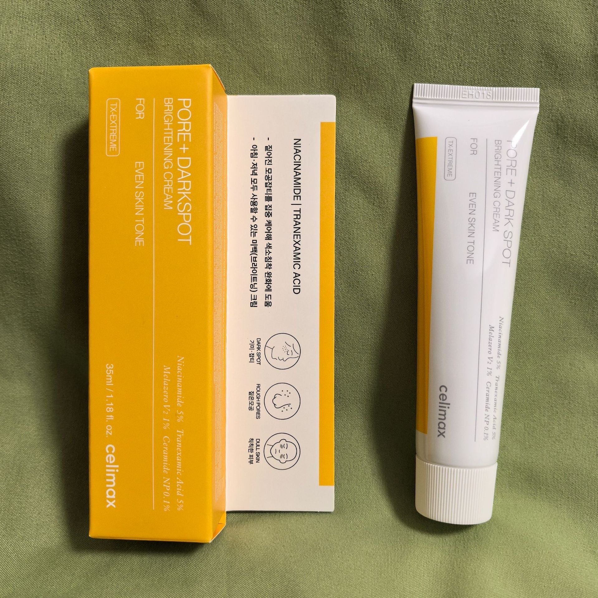 Creme Clareador CELIMAX – TXA, Niacinamida e Ácido Tranexâmico - Clareador e Anti Sinais