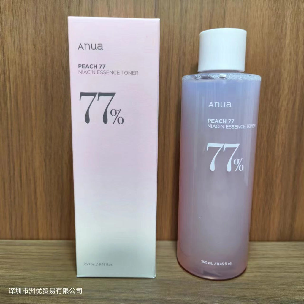 Tônico Facial com Niacinamida e Pêssego Fermentado ANUA – Iluminadora e Prolonga a Maquiagem
