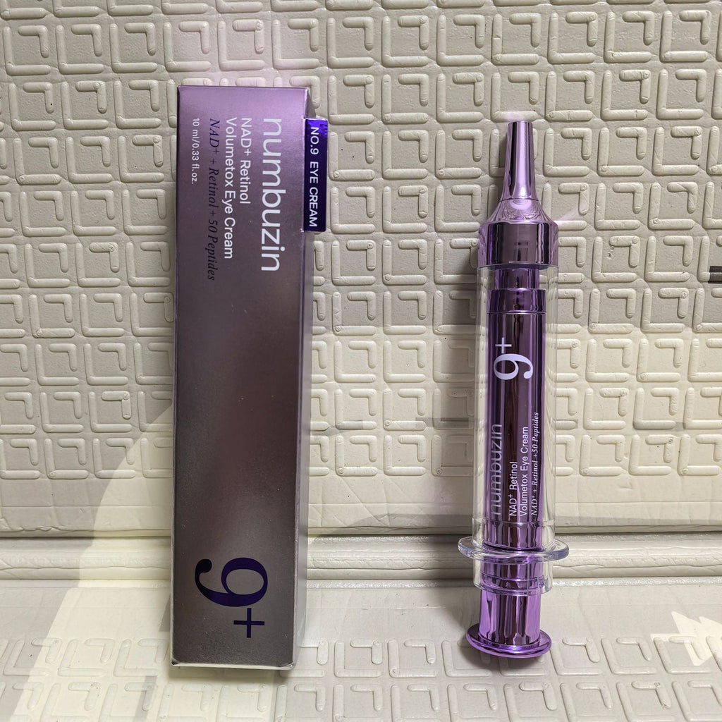 Creme para Área dos Olhos Numbuzin No.9 – NAD+ + Retinol para Olheiras, Rugas e Linhas Finas | Peptídeos & Niacinamida