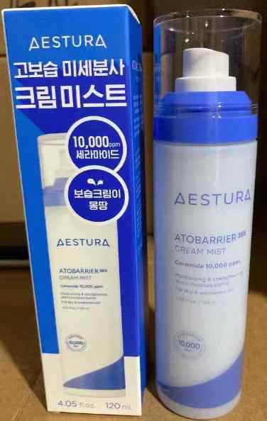 AESTURA ATOBARRIER365 Cream Mist – Bruma Hidratante com 10.000ppm Ceramidas, Reparação da Barreira Cutânea, Pele Seca