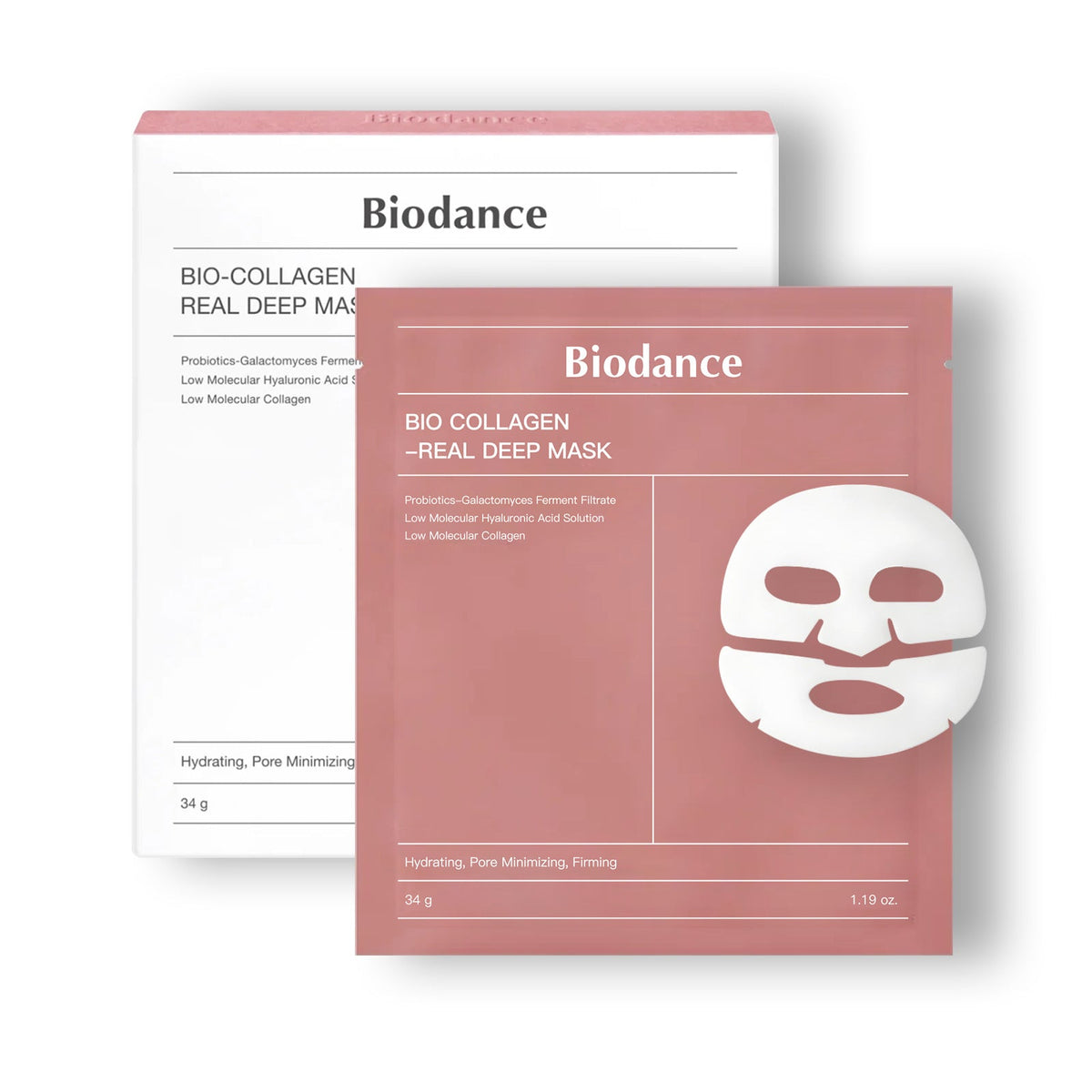 Máscara Facial Noturna Bio-Collagen Real Deep BIODANCE | Hidratação Profunda
