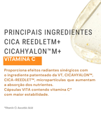 ✨ VT Vita-Light Reedle Shot 100 - Sérum Clareador com Vitamina C 99% + CICA REEDLE, Booster Coreano Hidratante e Iluminador
