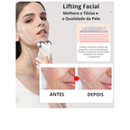 Dispositivo de Estimulação Facial - microcorrente EMS NOVATTO  - lifting do contorno do rosto e estimulo de colágeno