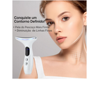 Equipamento para Tonificação do Pescoço e Rosto LUMI - Led Terapia e Microcorrente para Lifting