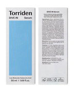Sérum Torriden com Ácido Hialurônico Baixo Peso Molecular Hidratação Profunda