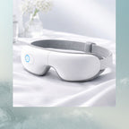 Máscara Massageadora de Olhos Com Aquecimento, Airbag Musical Para Relaxamento