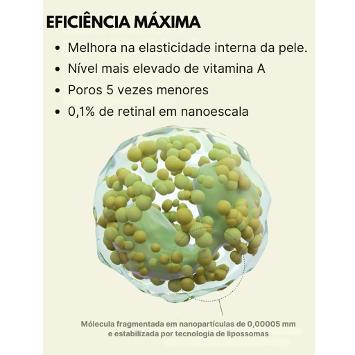 Retinal Shot Booster – 0,1% Retinal |Tratamento Clareador e Anti Sinais