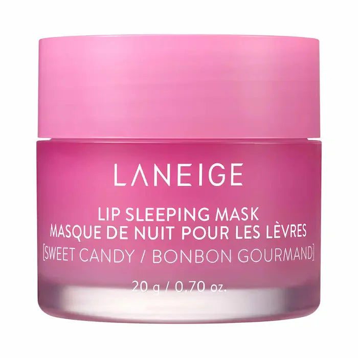 Lip Balm Máscara Laneige: Gloss Volumizador, Óleo Labial, Bálsamo Hidratante, Lábios Macios