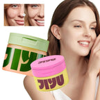 Jiyu Centella Asiatica – Creme Facial Reparador e Clareador de Manchas + Discos de Algodão, Hidratação Intensa e Pele Sensível