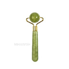 Rolo Massageador de Jade Rosto e Corpo - Gua sha
