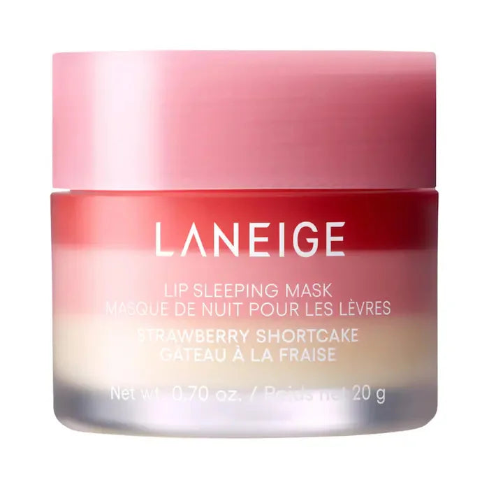 Lip Balm Máscara Laneige: Gloss Volumizador, Óleo Labial, Bálsamo Hidratante, Lábios Macios