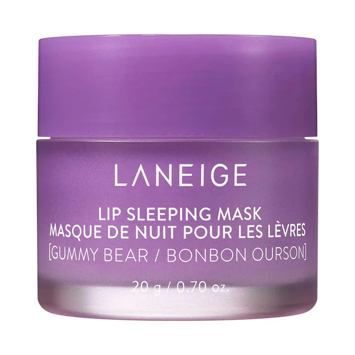Lip Balm Máscara Laneige: Gloss Volumizador, Óleo Labial, Bálsamo Hidratante, Lábios Macios