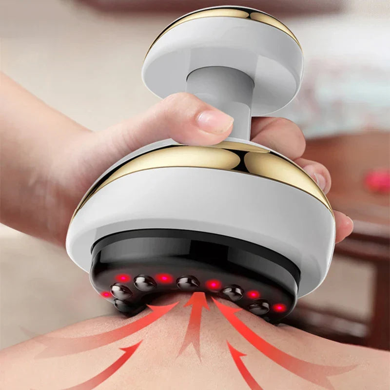 Massageador Elétrico para o Corpo YUKUI à Vácuo com Ventosa -  Firmador com sistema de aquecimento