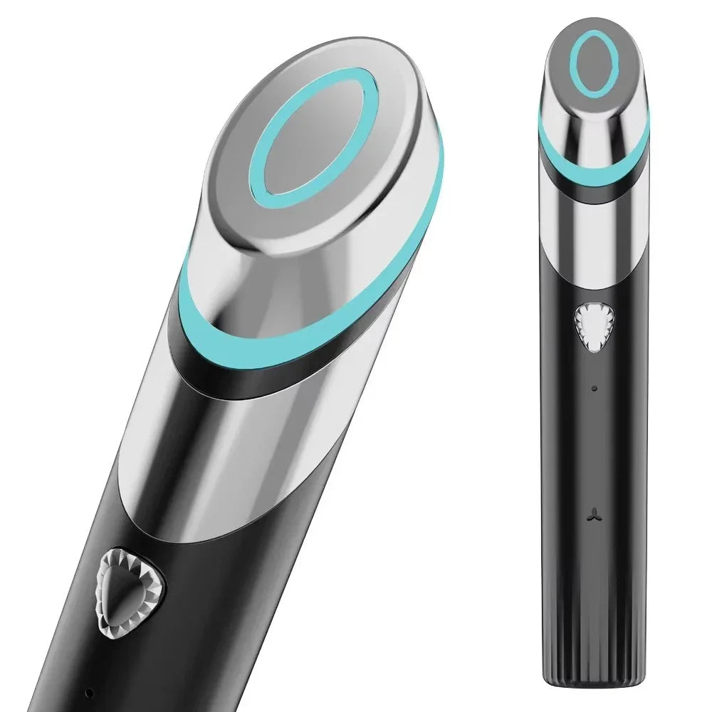 Glow Skin 4 em 1 – Dispositivo Facial com Microcorrente, Luz LED , Vibração e Calor para Pele, Firmeza e Melhor Absorção de Skincare