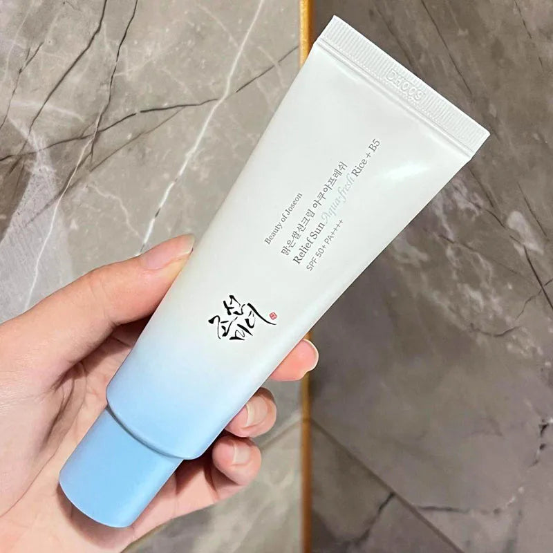 Protetor Solar Beauty of Joseon com Probióticos de Arroz Coreano, Creme Facial Hidratante Suave 50ml