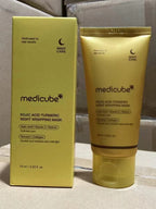Máscara Noturna Peel Off de Cúrcuma Medicube | Com Colágeno para Hidratação Profunda da Pele – Skincare Coreano