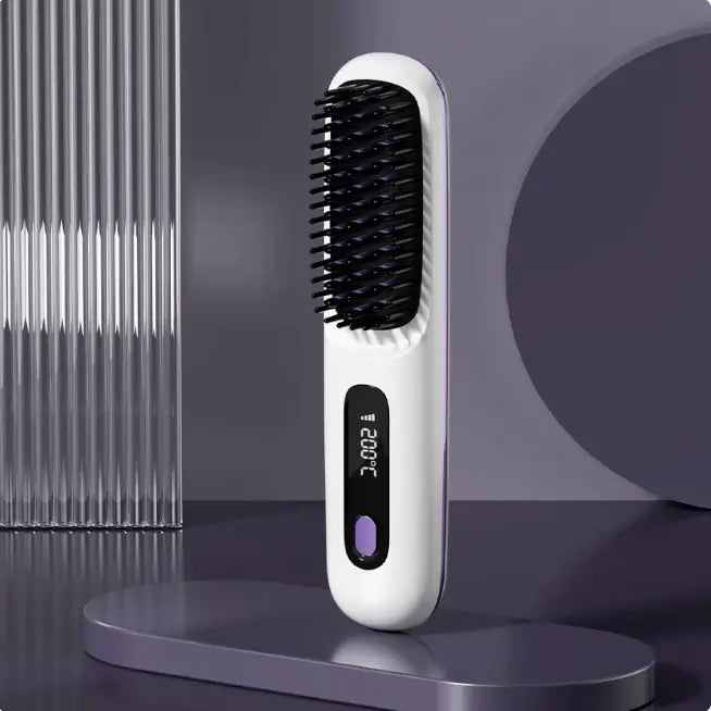 UltraLiss® - Escova Alisadora Portátil Profissional Bivolt - (QUEIMA DE ESTOQUE)