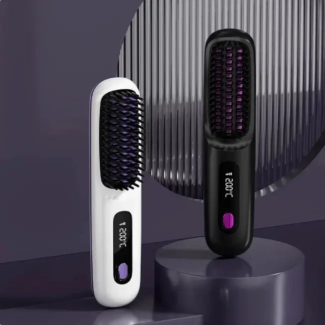 UltraLiss® - Escova Alisadora Portátil Profissional Bivolt - (QUEIMA DE ESTOQUE)