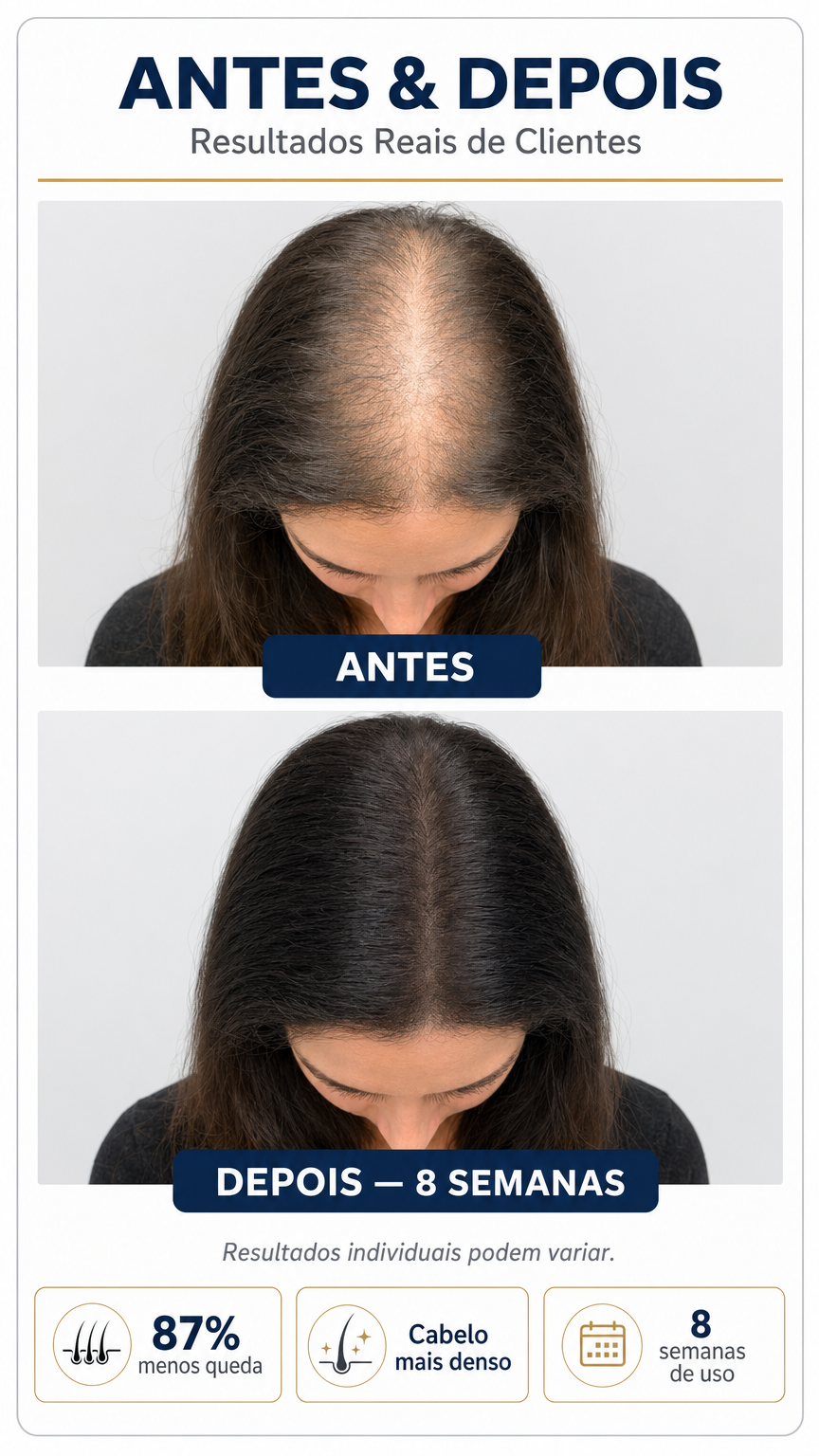 Escova Massageadora Capilar com LED 4 em 1 e Serum Principia para Estimulo de Crescimento e Fortalecimento dos Cabelos