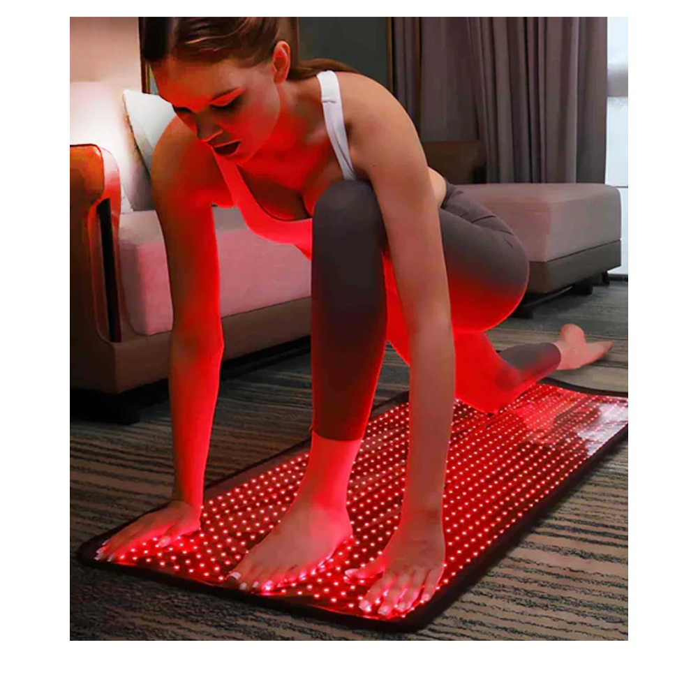 Tapete de Luz Led para Tratamento Corporal - Relaxamento Muscular e Estímulo de Colágeno