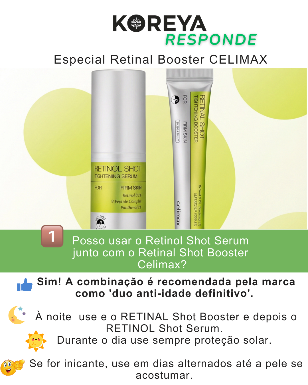 Kit Duo Celimax The Vita A Retinal Shot Tightening Booster 0,1% + Sérum Firmador The Vita A Retinol Shot com e Peptídeos - Anti Sinais, Rugas e Clareador